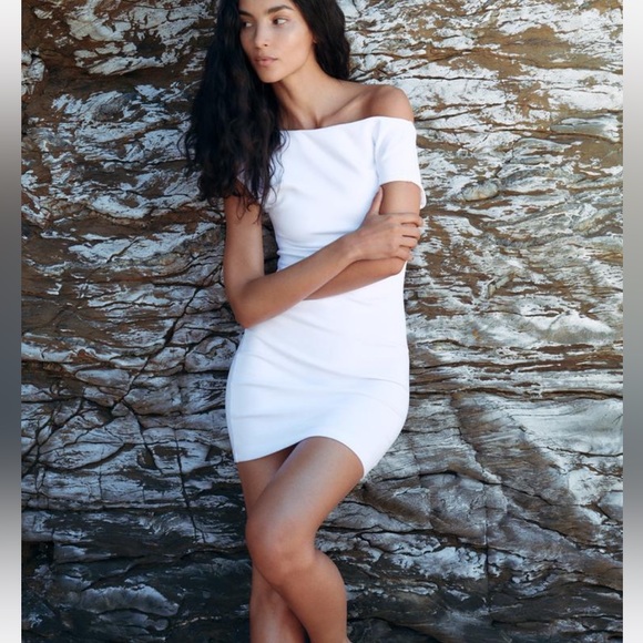 Zara Open Back Mini Dress - Picture 4 of 11